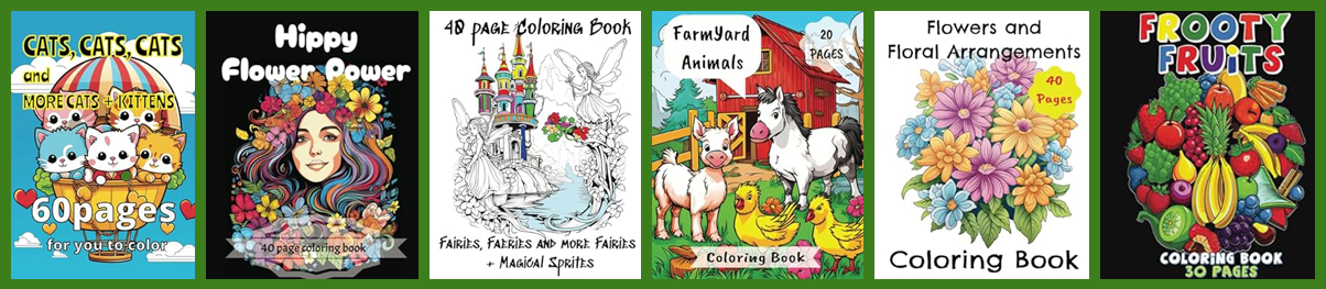 Discover our fantastic range of Coloring Books